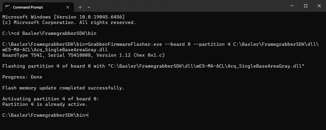 Grabber Firmware Flasher:開始燒錄 Grabber Firmware Flasher:開始燒錄