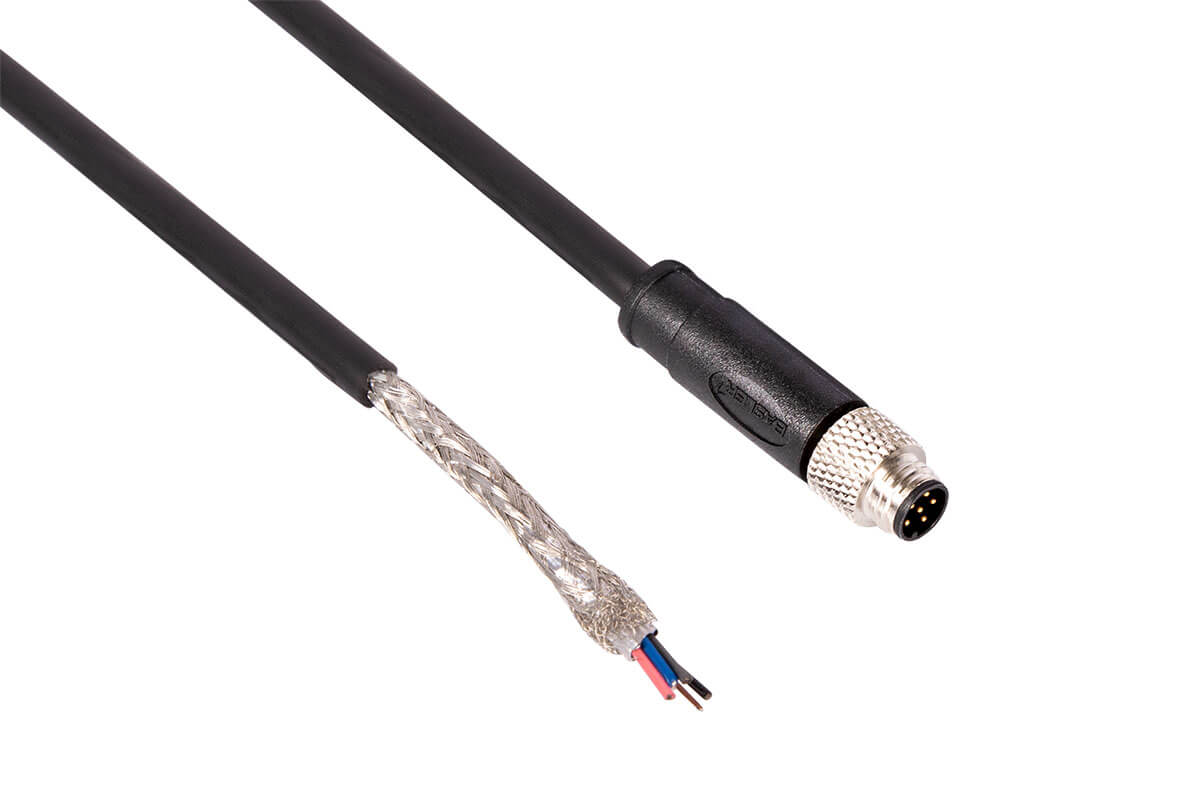 Basler Power-I/O Cable, M8 6p/open, P Basler Power-I/O Cable, M8 6p/open, P