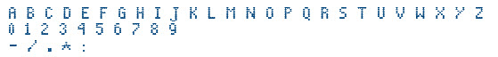 點陣字型 點陣字型