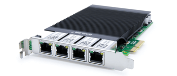 BaslerGigE Interface Card, 4 Port PoE BaslerGigE Interface Card, 4 Port PoE