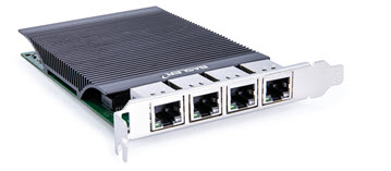 巴斯勒GigE Interface Card, 4 Port 巴斯勒GigE Interface Card, 4 Port