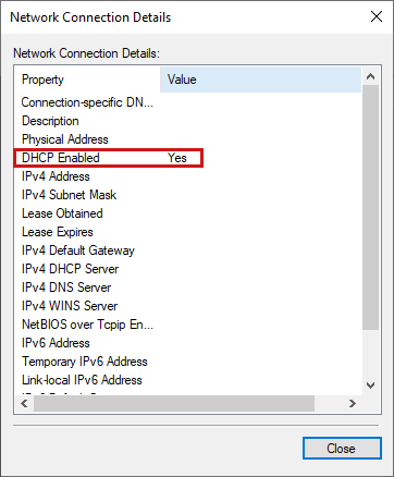 DHCP 已啟用 DHCP 已啟用