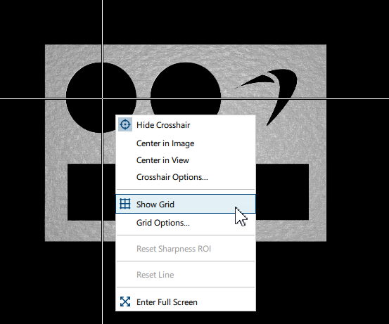 Crosshair and Grid Crosshair and Grid