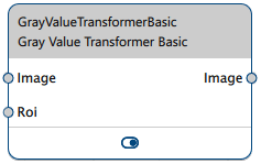 Gray Value Transformer vTool Gray Value Transformer vTool