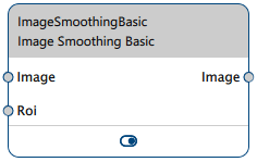 Image Smoothing vTool Image Smoothing vTool