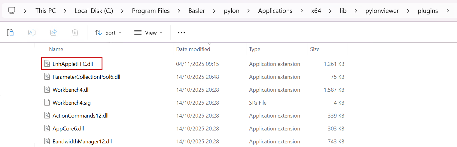 為 pylon 安裝 FFC Plugin 為 pylon 安裝 FFC Plugin