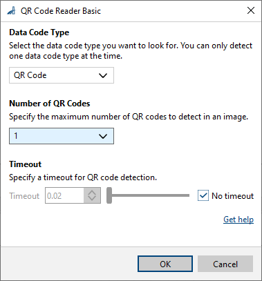 QR Code Reader vTool 基本設定 QR Code Reader vTool 基本設定