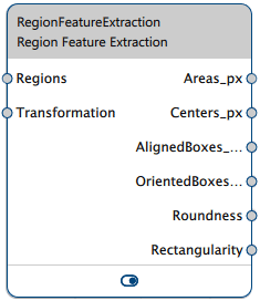 Region Feature Extraction vTool Region Feature Extraction vTool