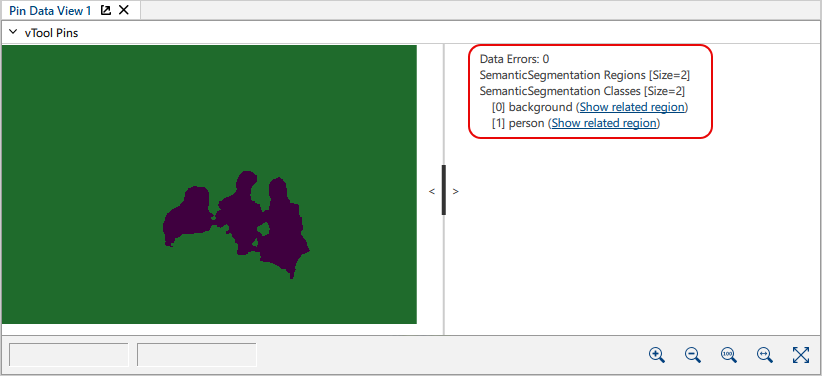 Semantic Segmentation 並標示重點結果 Semantic Segmentation 並標示重點結果