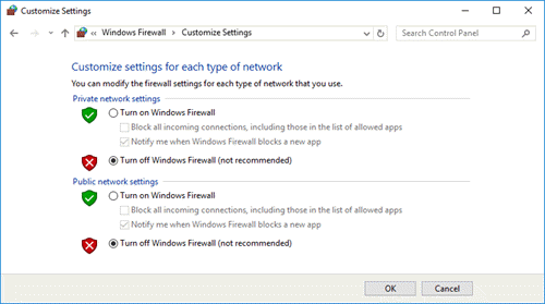 Windows 防火牆設定 Windows 防火牆設定