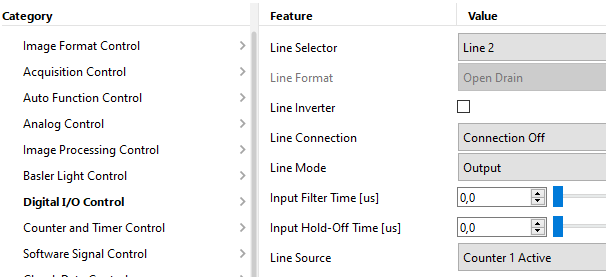 為 Flip Flop 觸發設定 Line 2 為 Flip Flop 觸發設定 Line 2