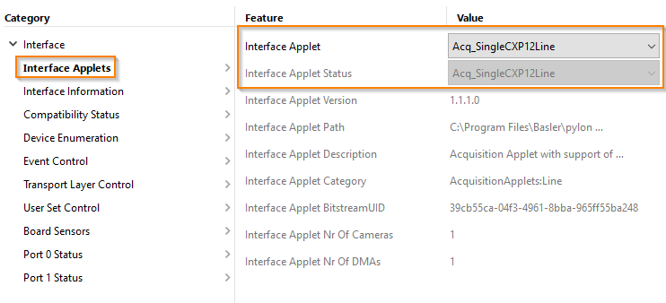 pylon:選取 Applet pylon:選取 Applet