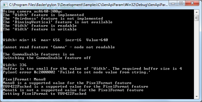 GenApiParam Sample Code GenApiParam Sample Code