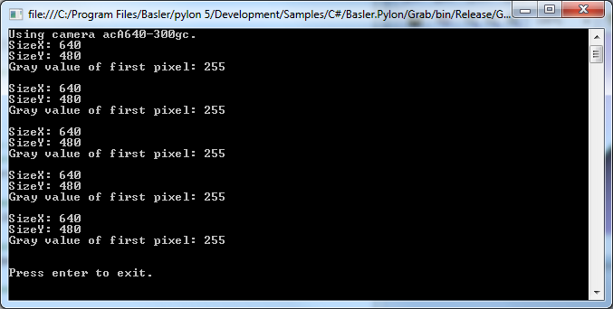 Grab Sample Code Grab Sample Code