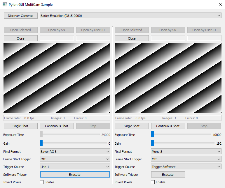 GUI_QtMultiCam Sample GUI_QtMultiCam Sample