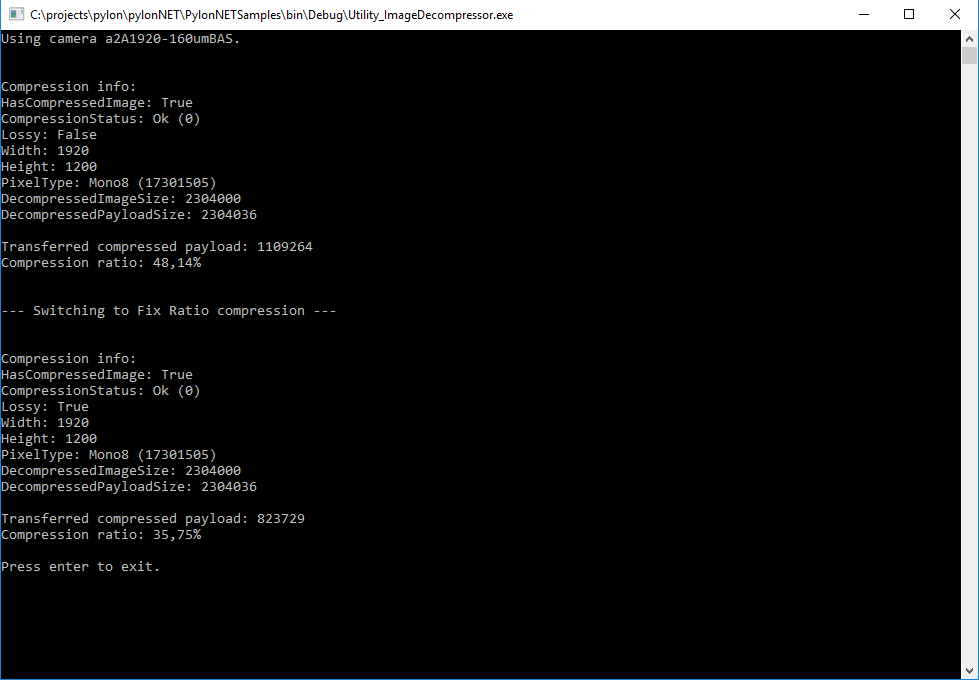 Utility_ImageDecompressor Sample Code Utility_ImageDecompressor Sample Code
