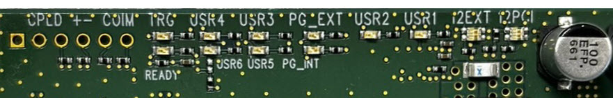 imaFlex CXP-12 四通道電路板上的 LED