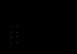 在物體位置顯示「1」的結果圖像（放大視圖）