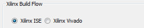 Vivado 受目標硬體設計支援