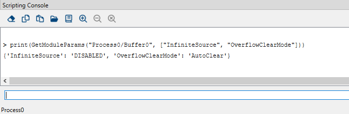Python Command GetModuleParams: Example with {param_names} Python Command GetModuleParams: Example with {param_names}